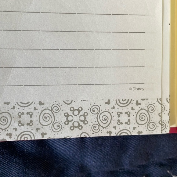 Mickey Autograph Mini Notebook - Red - Picture 8 of 15